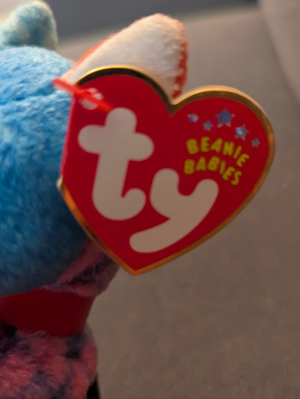 Ty Beanie Baby Hodge-Podge the Dog - 2002 Retired Rare Multi-Color Patchwork - Picture 8 of 10